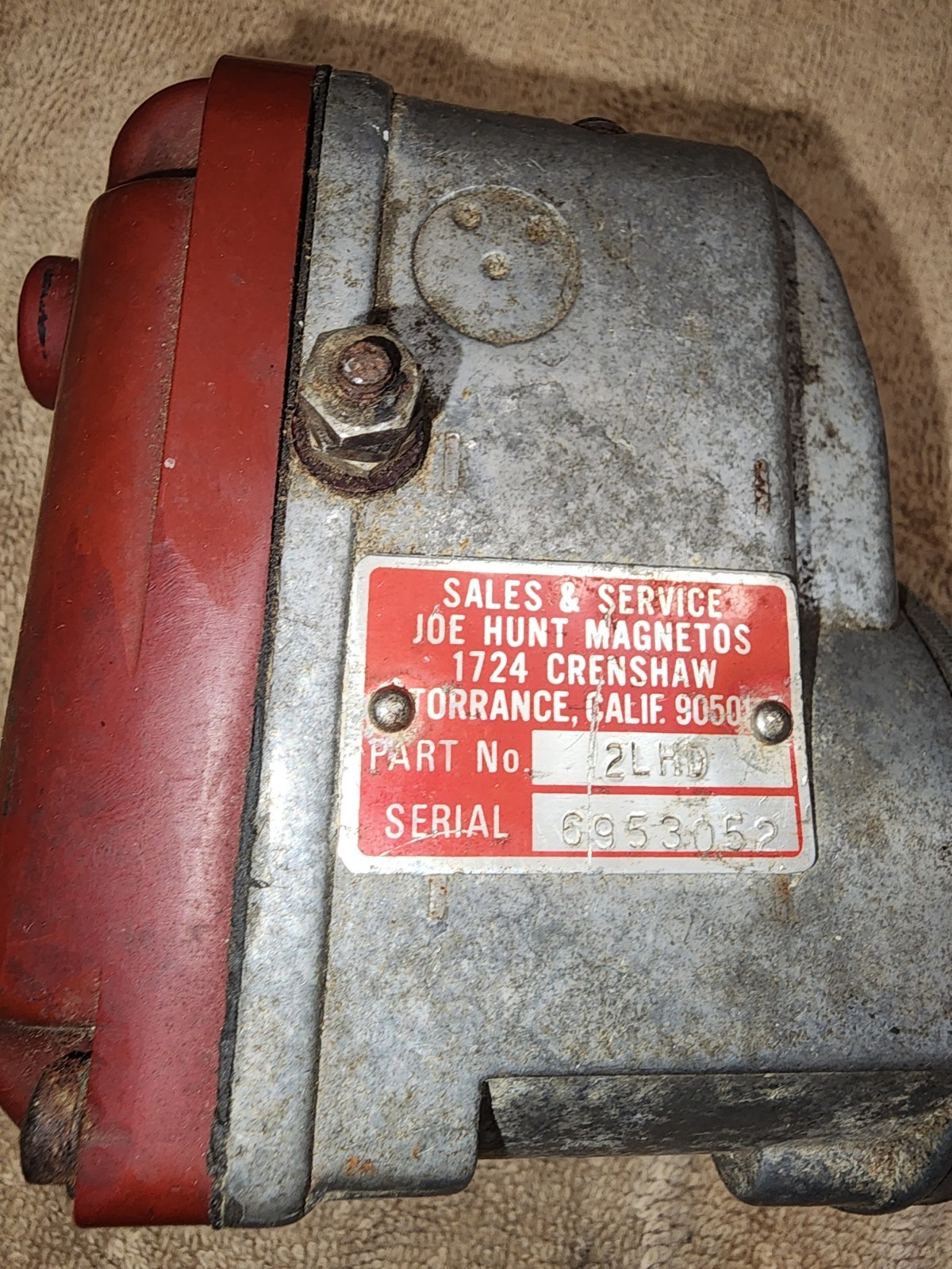 1948/50 Joe Hunt Magneto for Harley Panhead/KnuckleHead