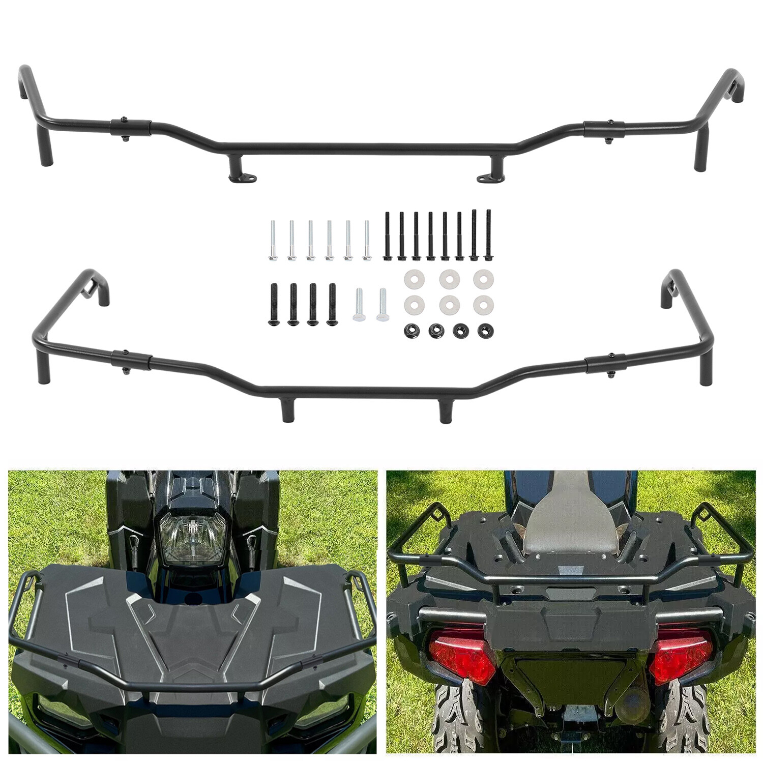 For 2014-2020 Polaris Sportsman 450 / 570 Front & Rear Storage Rack Extender For 2014-2020 Polaris Sportsman 450 / 570 Front & Rear Storage Rack Extender