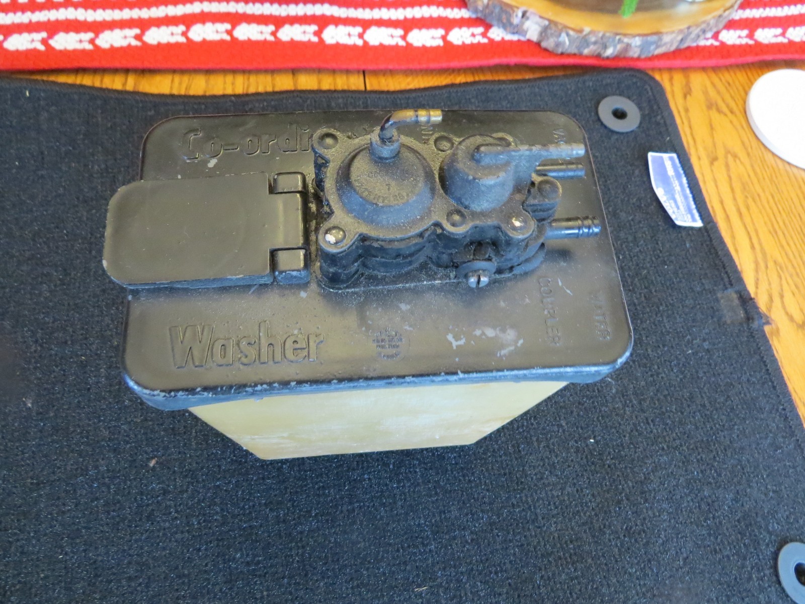 1959-1962 Corvette vaccu tank and washer reservoir system, used 1959-1962 Corvette vaccu tank and washer reservoir system, used
