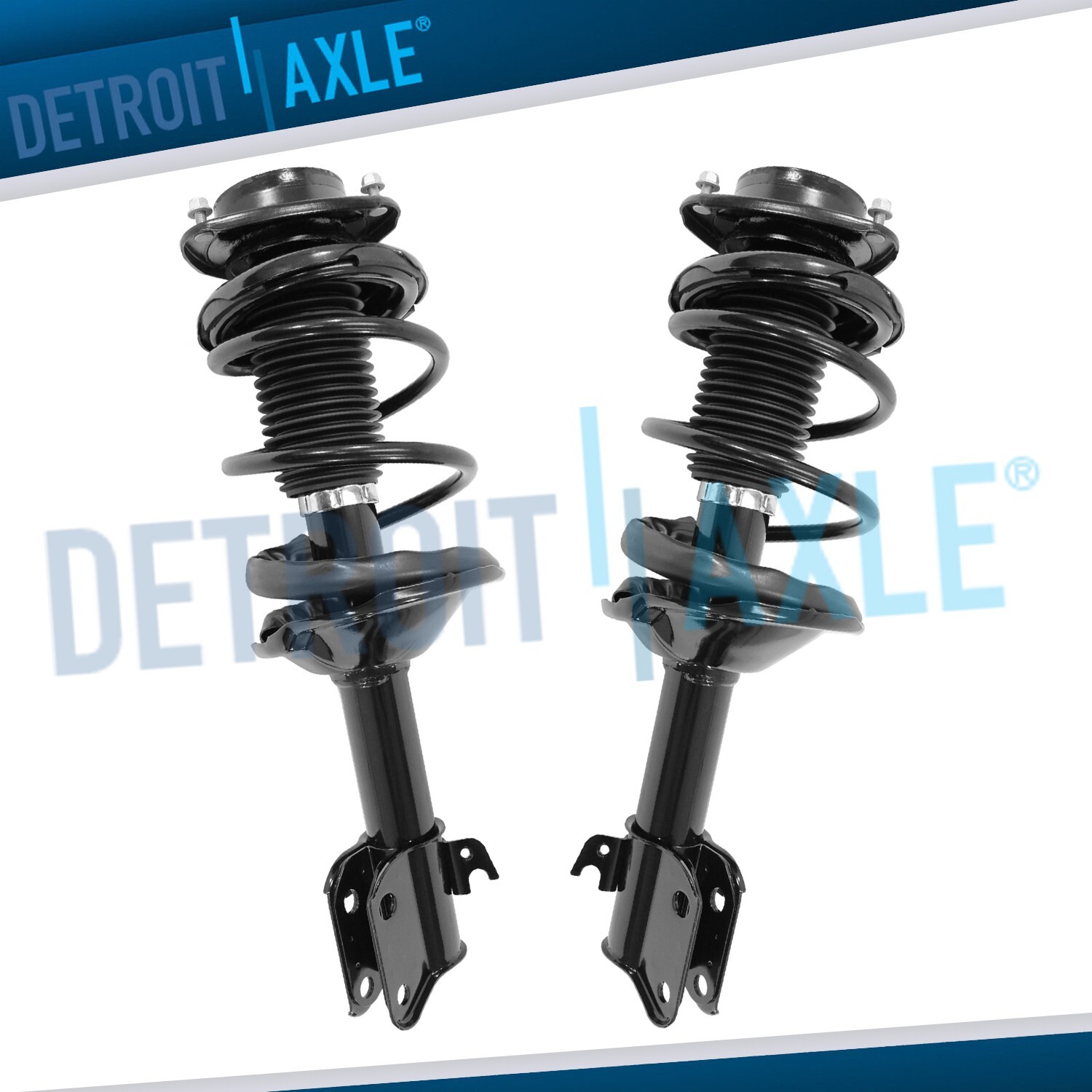 Front Left and Right Struts w/ Coil Spring Assembly for 2002 2003 Subaru Impreza