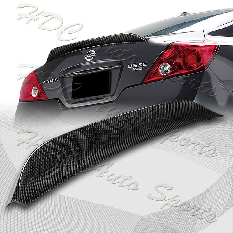 For 2008-2013 Nissan Altima Coupe NS-Style Real Carbon Fiber Trunk Spoiler Wing