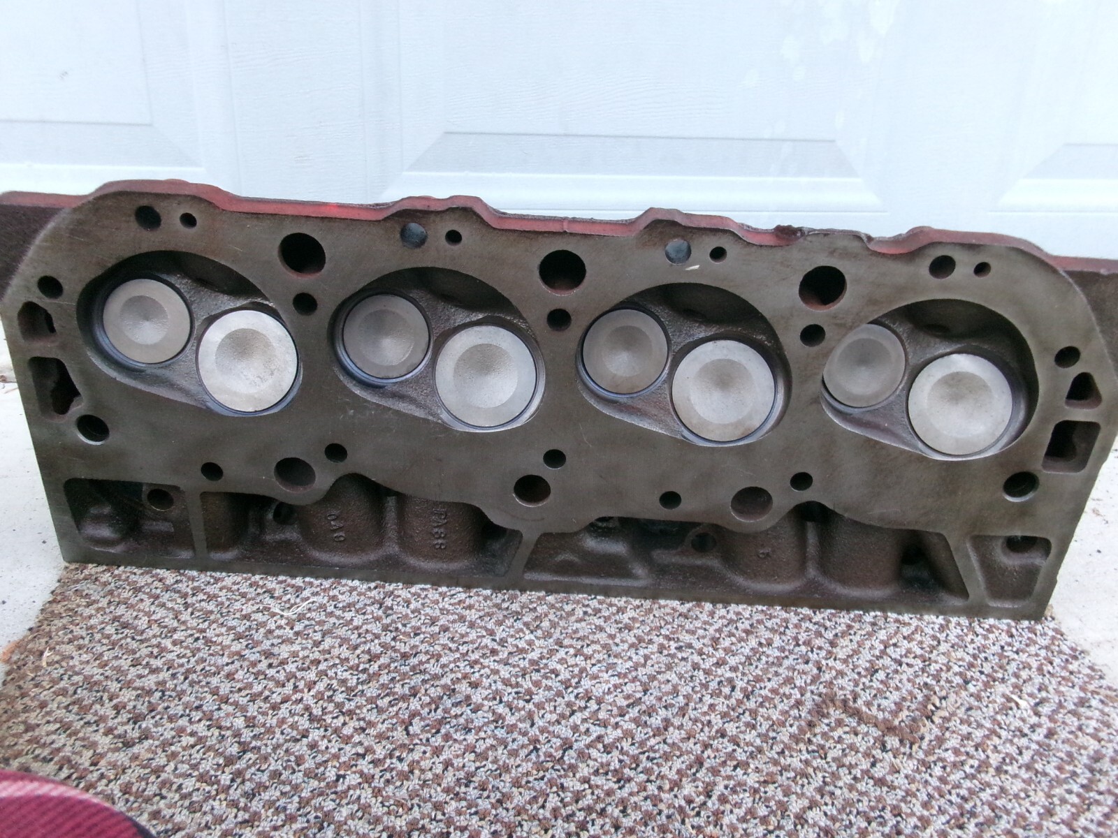 Chevrolet 396 454 Cylinder Head 353049 vintage rebuild with valves and springs