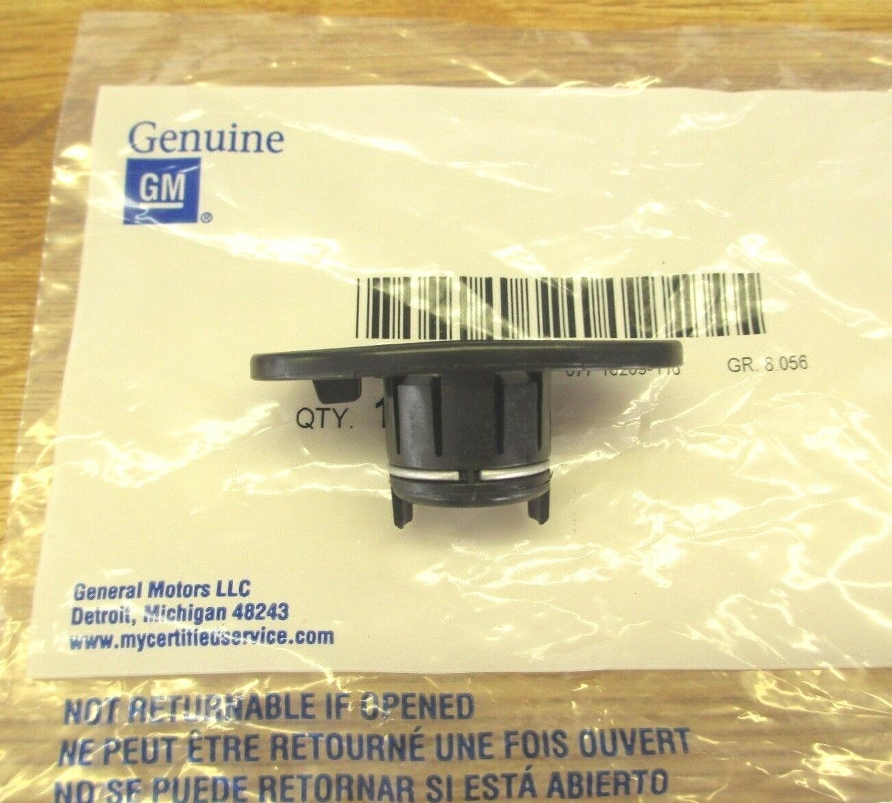 NOS 2000 2001 2002 2003 2004 2005 CADILLAC DEVILLE HOOD ORNAMENT RETAINER CLIP