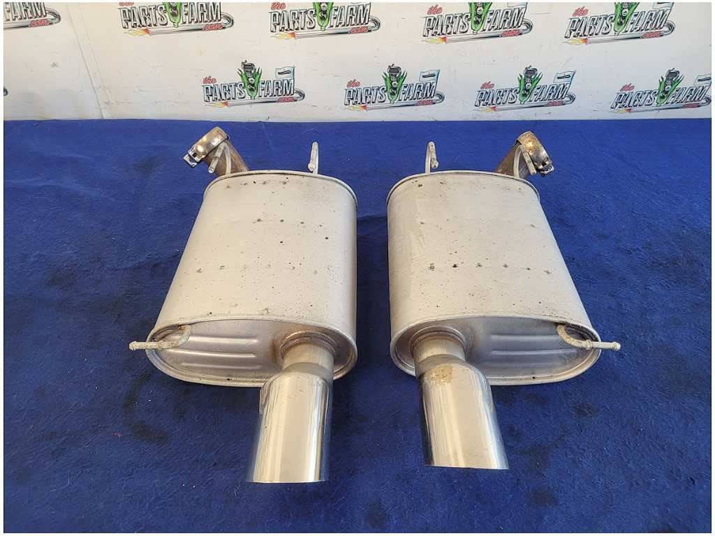2012 Ford Mustang Shelby GT500 SVT Pair Exhaust Mufflers Tips