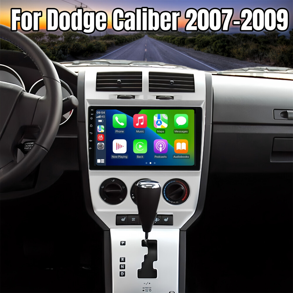 For 2007 2008 2009 Dodge Caliber Apple Carplay Radio Android 15.0 GPS NAVI WIFI