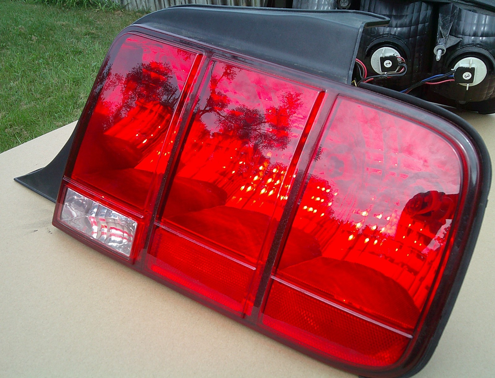 2007-09 Ford Mustang Shelby GT500 Taillights with sequential 2007-09 Ford Mustang Shelby GT500 Taillights with sequential