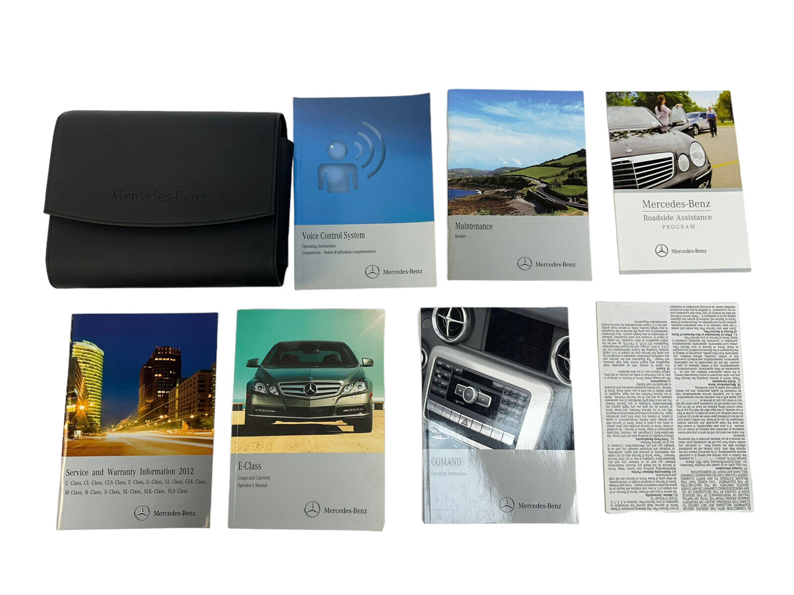 2010 - 2013 Mercedes Benz E Class W212 Manual Owners Operator Driver Books Oem