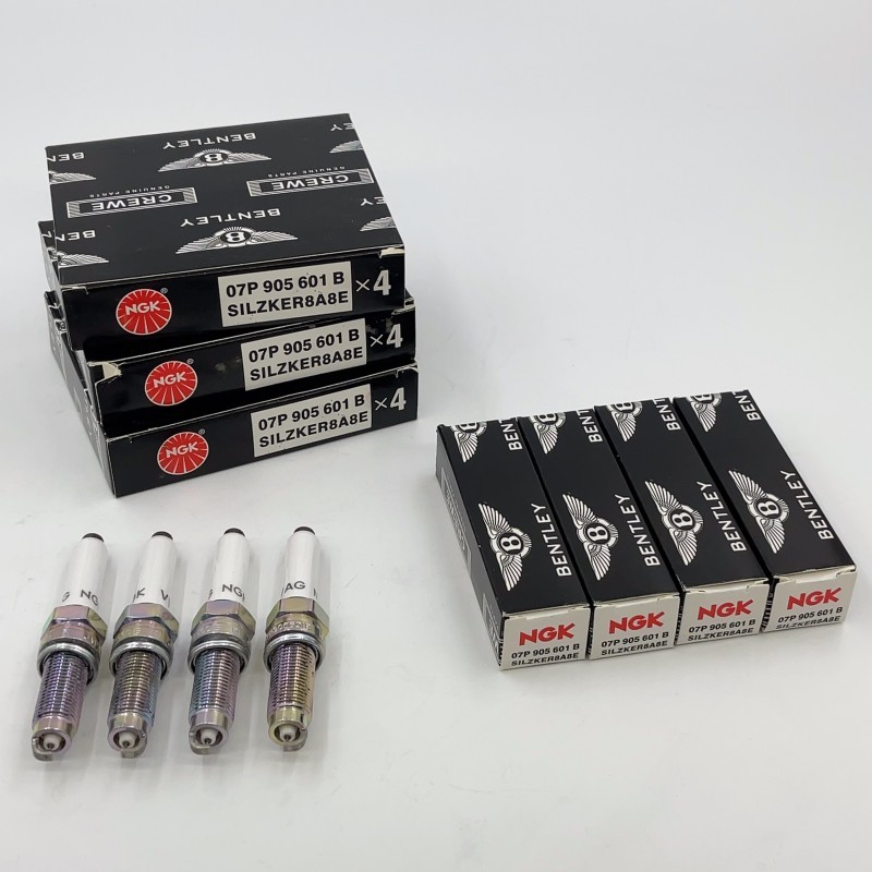 12 Pack OEM Spark Plugs For Bentley 07P905601B W12 6.0L Bentayga Continental 12 Pack OEM Spark Plugs For Bentley 07P905601B W12 6.0L Bentayga Continental