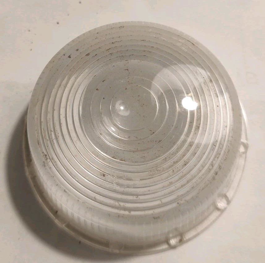Stratolite 42 Clear Plastic Marker Light Lens NOS Stratolite 42 Clear Plastic Marker Light Lens NOS