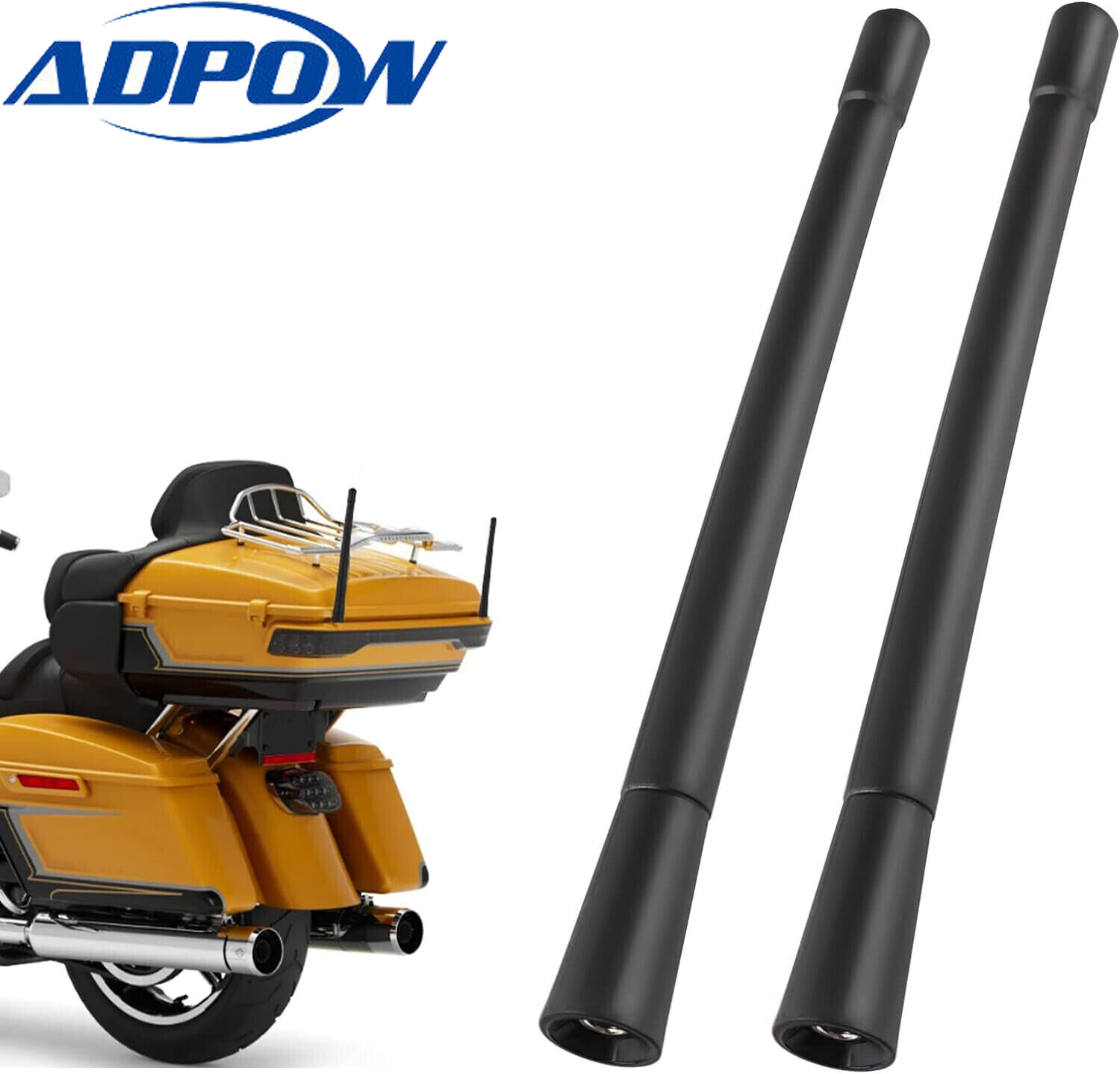 2PC For 89-22 Harley Davidson Touring Electra Glide CVO 7\