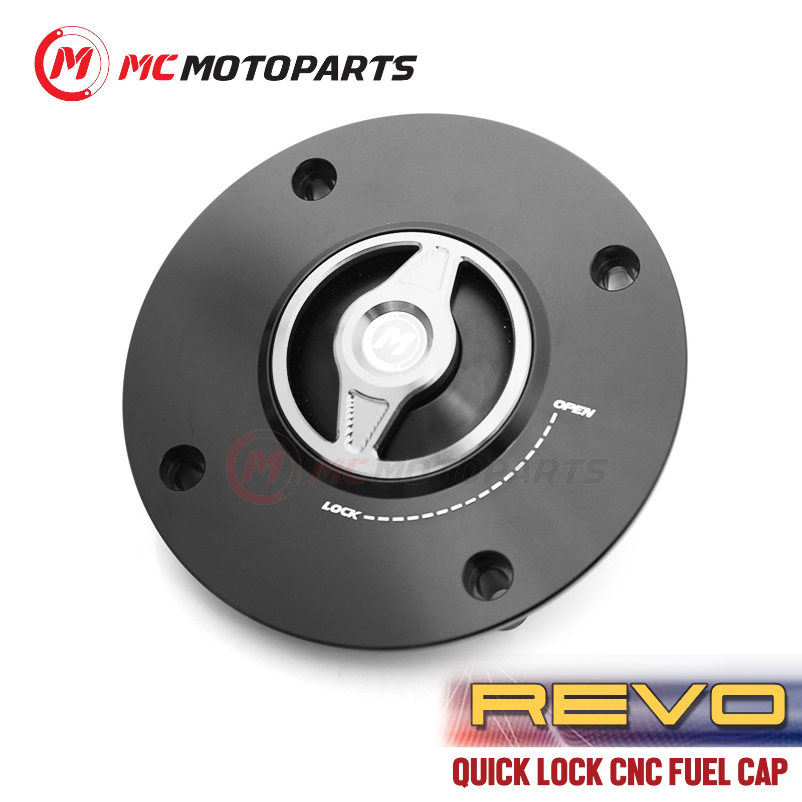 CNC  Keyless Quick Release Fuel Cap For Suzuki GSX-R 600 750 / 1000 Hayabusa