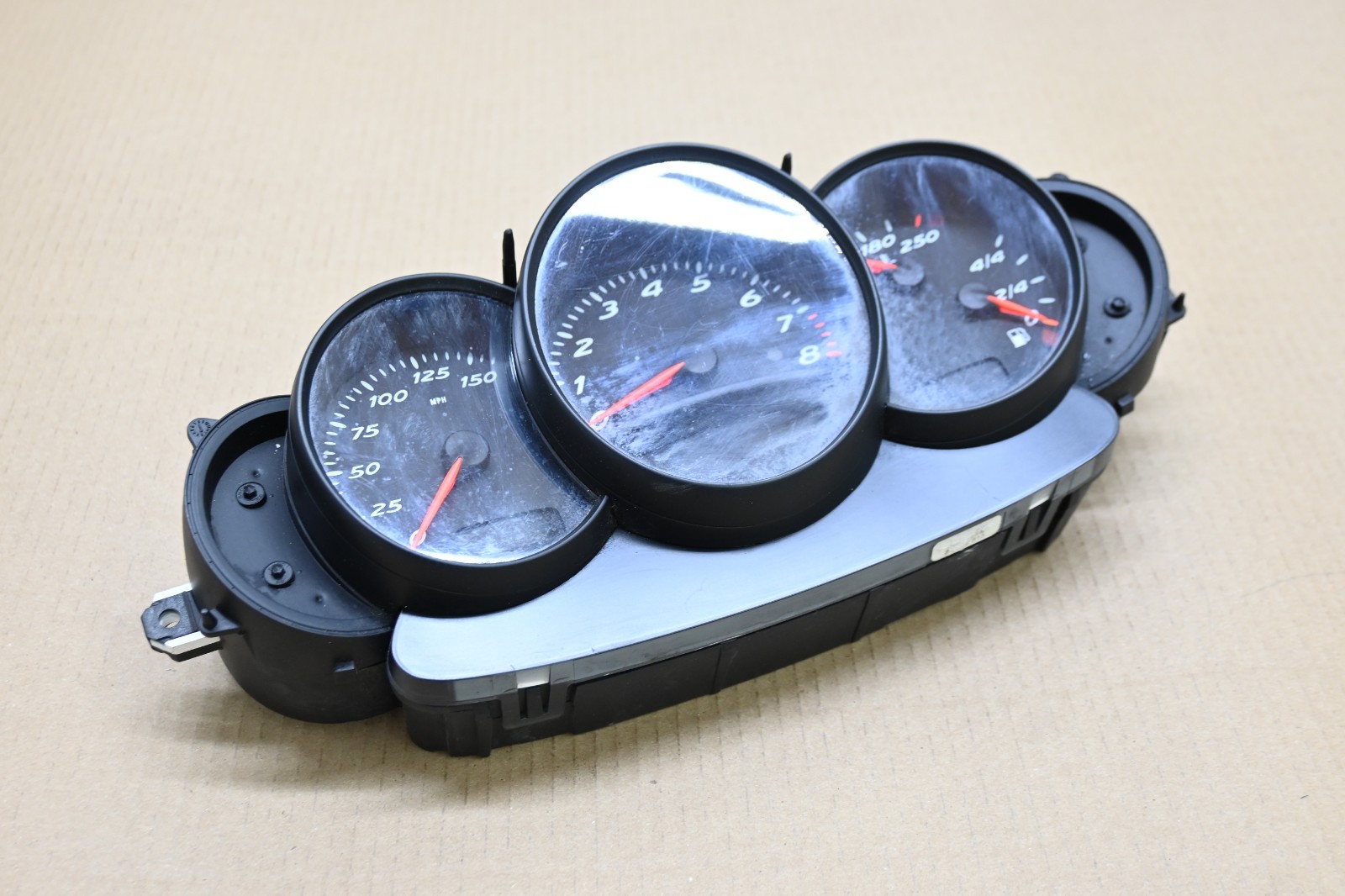 ⭐ 01-04 Porsche Boxster 986 2.7 Instrumental Cluster Speedo Gauge Display Oem ⭐ 01-04 Porsche Boxster 986 2.7 Instrumental Cluster Speedo Gauge Display Oem
