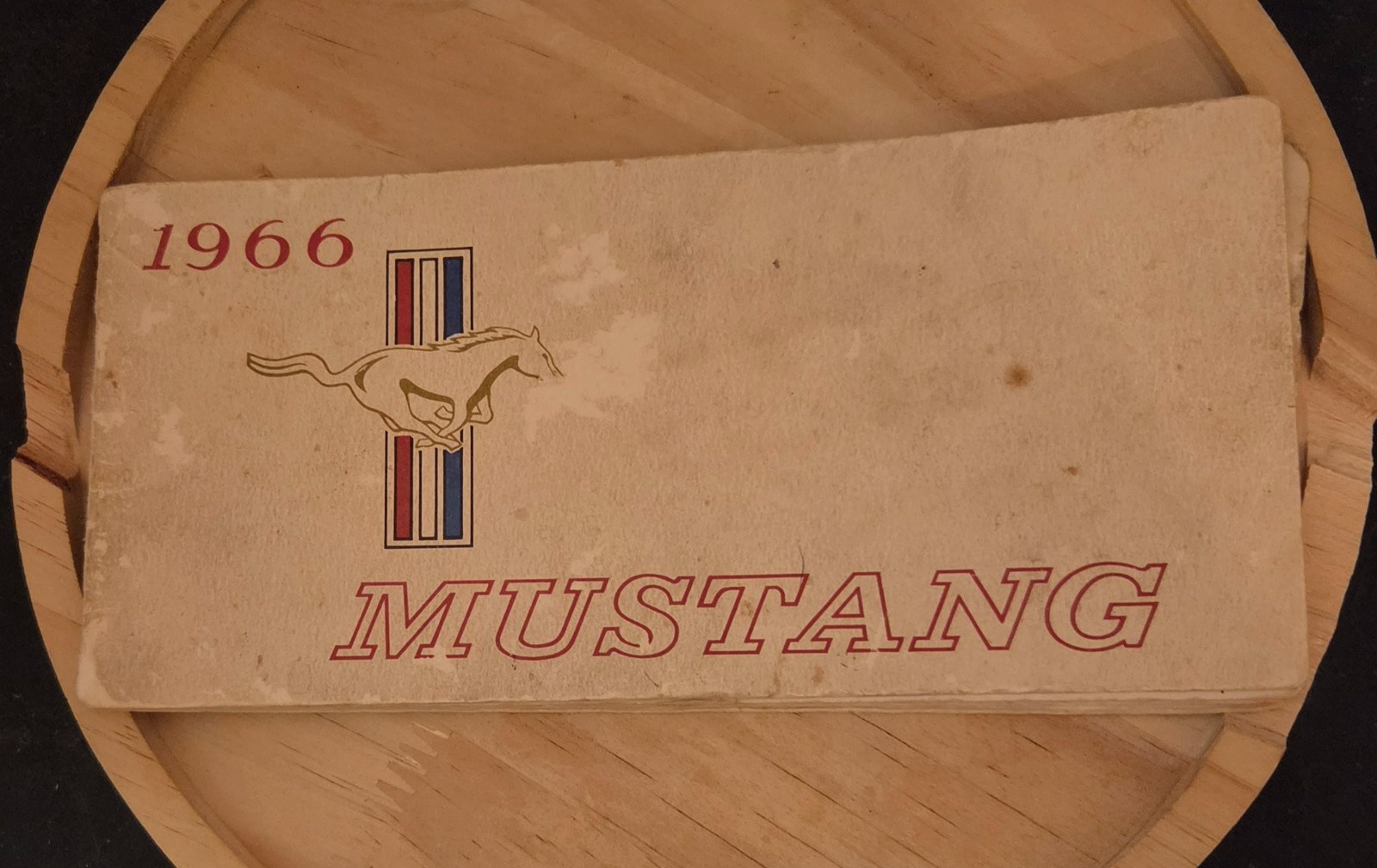 Vintage 1966 Ford Mustang Second Printing  Original Genuine Owners Manual 