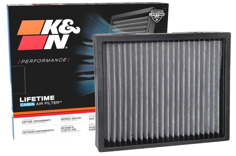 K&N VF2043 Lifetime Cabin Air Filter Washable Chevrolet Cadillac GMC Buick K&N VF2043 Lifetime Cabin Air Filter Washable Chevrolet Cadillac GMC Buick