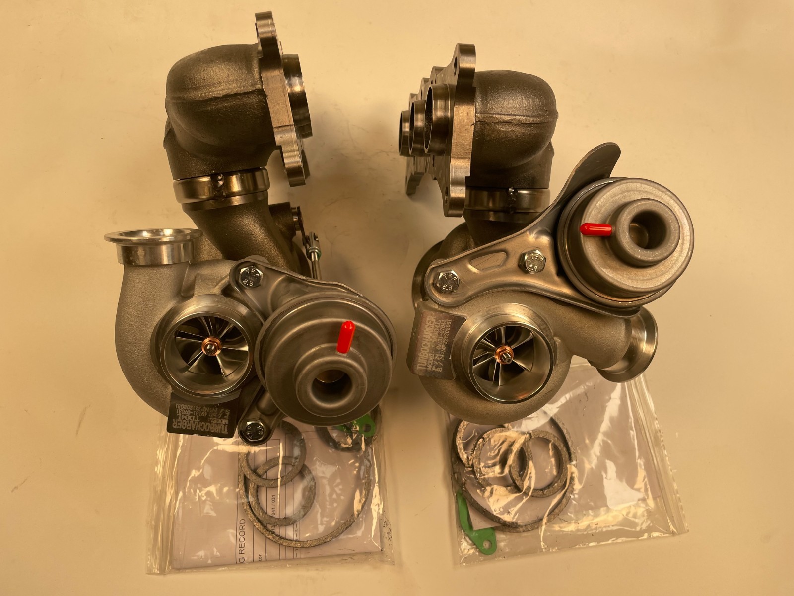VIV V3 TD04-17T 6+6 Billet Twin Turbochargers for BMW 335i 335is 335ix 3.0L N54