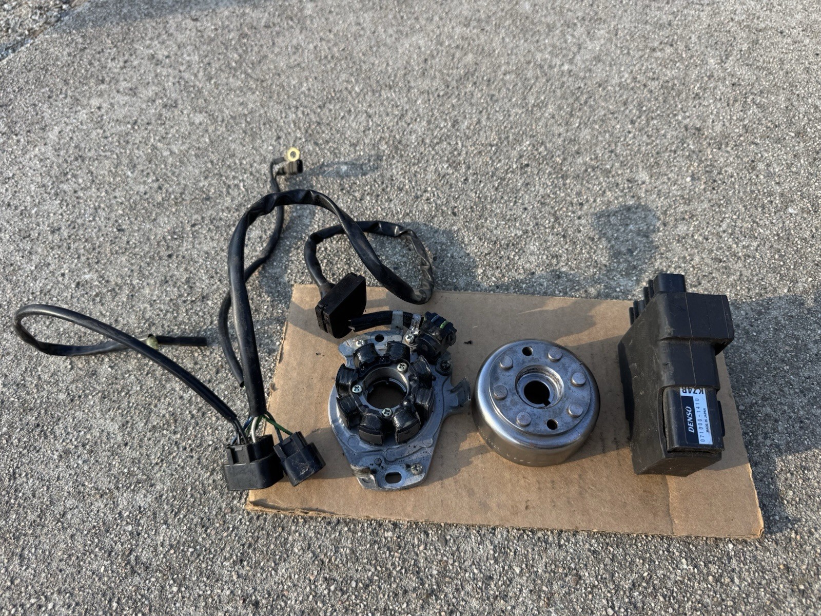99 Honda Cr125 Complete Ignition Cdi Stator Flywheel NICE 99 Honda Cr125 Complete Ignition Cdi Stator Flywheel NICE