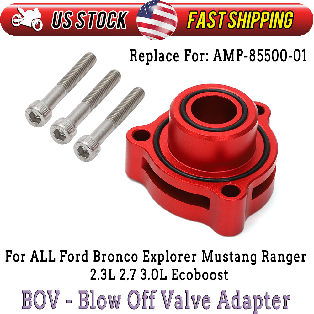 Turbo Blow Off Valve Adapter BOV For Ecoboost 2.3 2.7 3.0 Bronco Explorer Ranger Turbo Blow Off Valve Adapter BOV For Ecoboost 2.3 2.7 3.0 Bronco Explorer Ranger