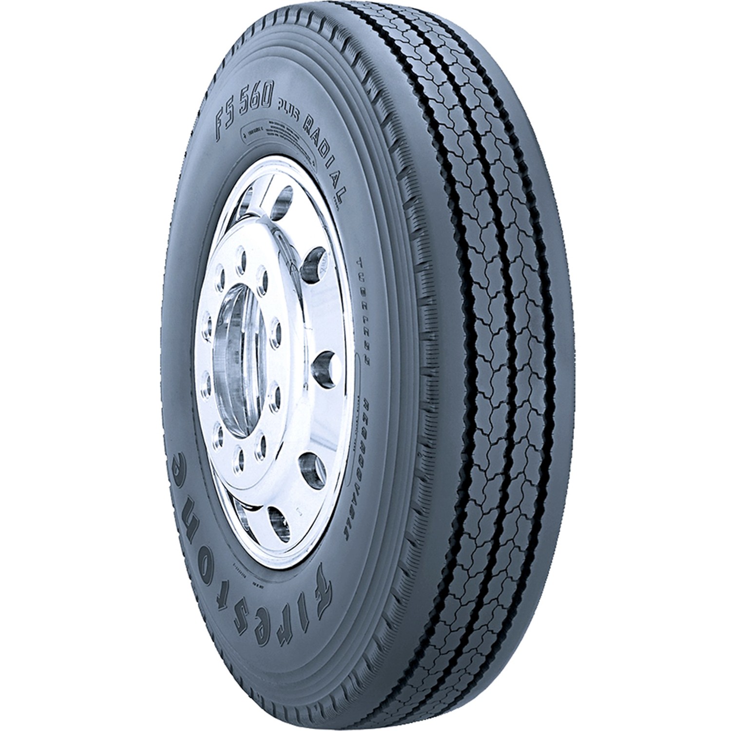 Tire Firestone FS560 Plus 255/70R22.5 Load H 16 Ply Steer Commercial Tire Firestone FS560 Plus 255/70R22.5 Load H 16 Ply Steer Commercial