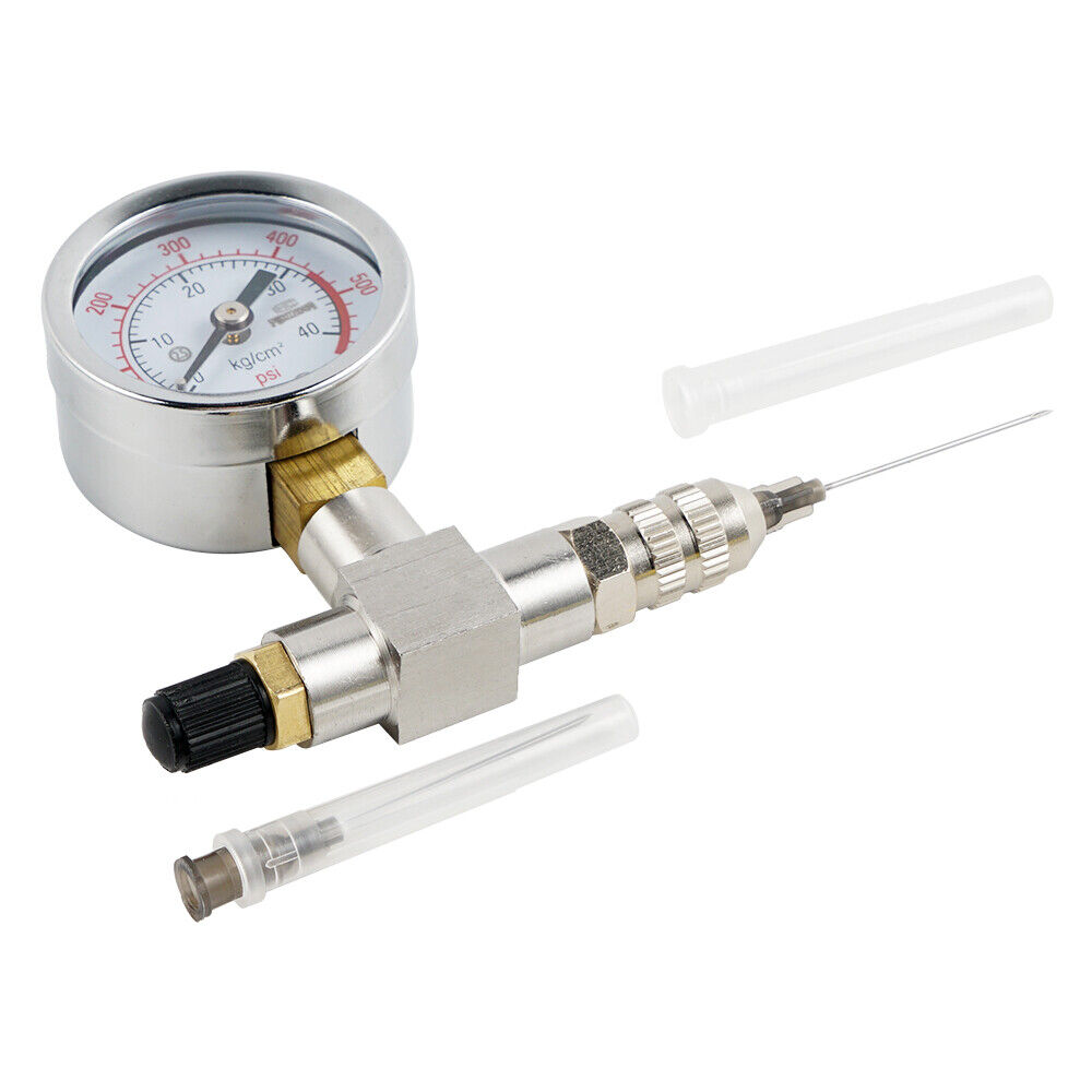 600PSI Shock Nitrogen Pressure Gauge Needle Fill Tool Universal For Polaris FOX