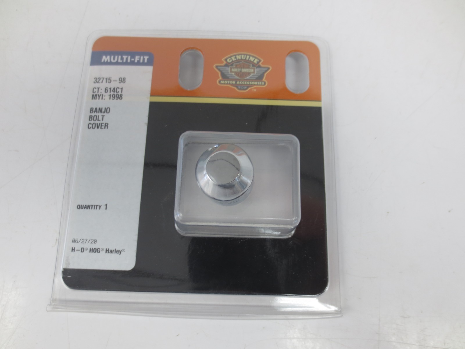 NEW Genuine  Harley-Davidson OEM Banjo Bolt Cover 32715-98