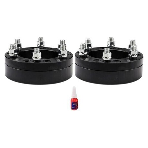 2PC 5x5.5 To 6x5.5 Wheel Spacers Adapters for 6 Lug Silverado Rims on RAM 1500
