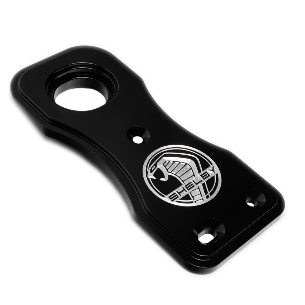 2015-2022 Shelby GT350/GT500 Billet Radiator Mounts - Silver Logo...