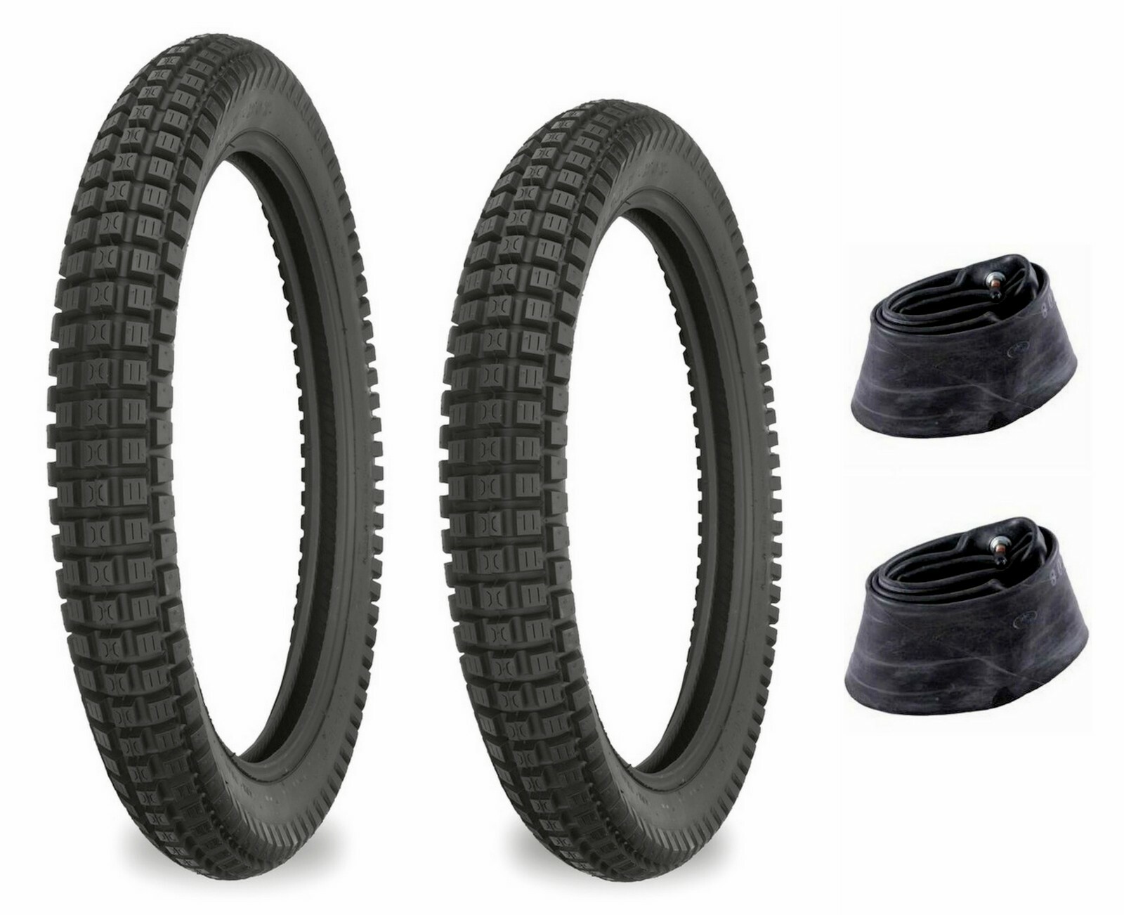 Shinko 2.75-21 & 3.50-18 241 Tires & Tubes XL125,XL175,KE125,KE175,DT125,DT175
