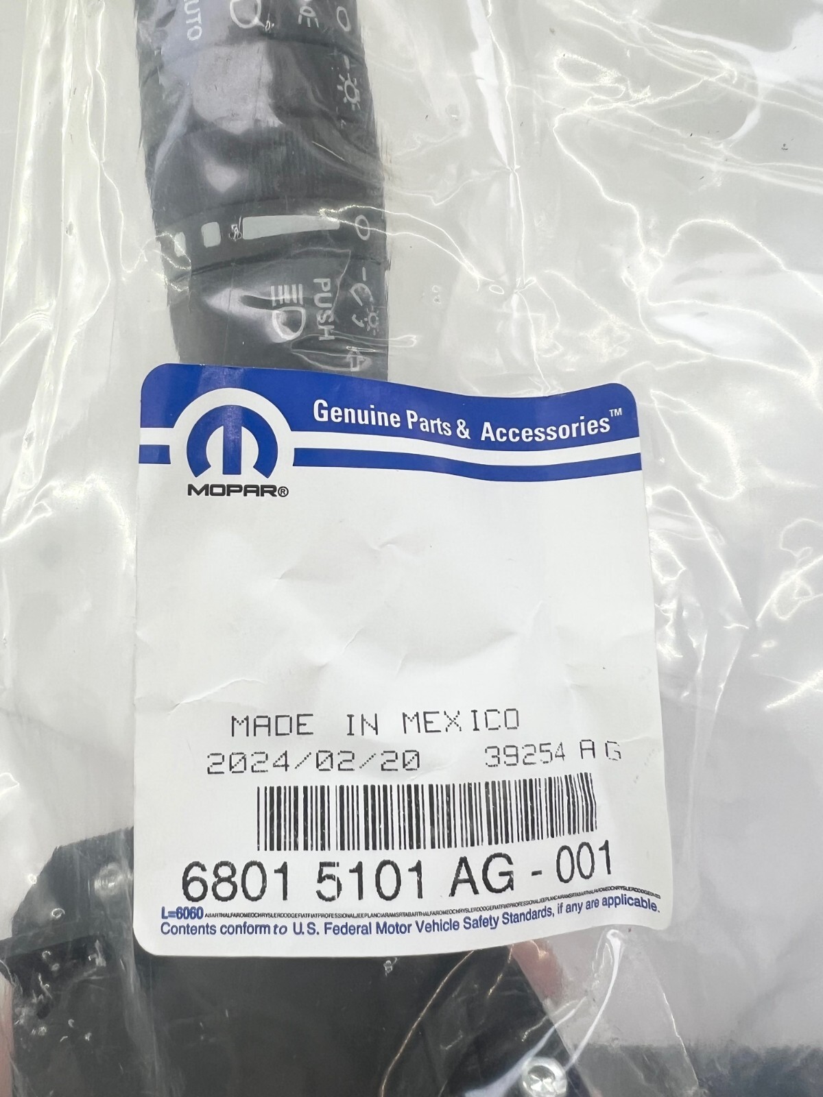 Multi-Function Turn Signal Switch Dodge Avenger Jeep Wrangler Liberty MOPAR OEM