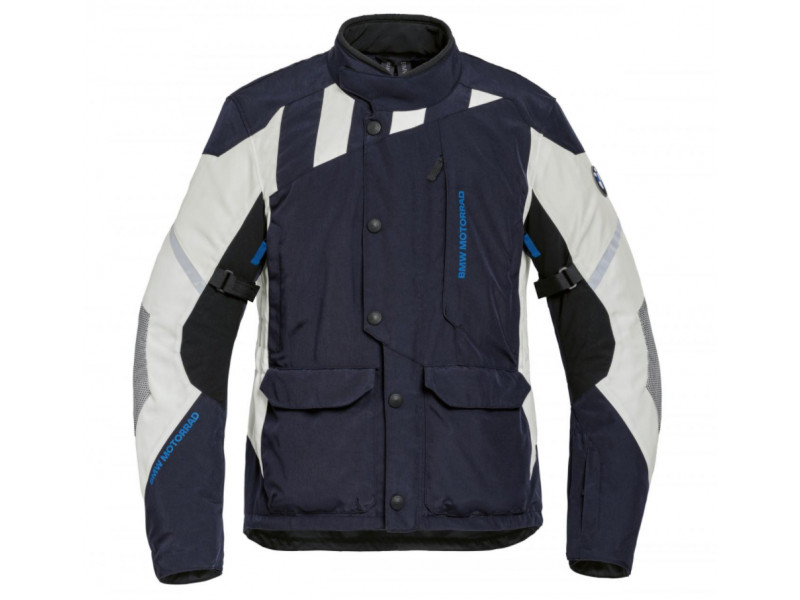 New 2021 BMW PaceDry Adventure Jacket Men\'s Blue/White #76117922911