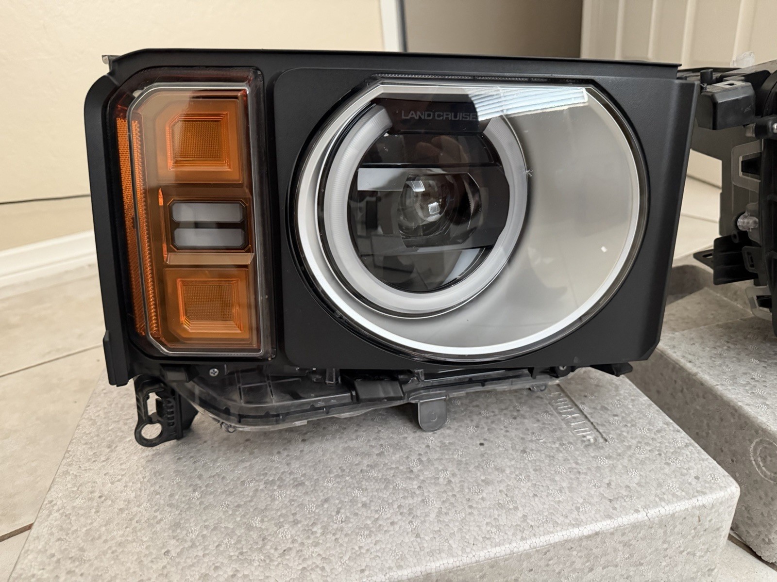 Toyota Land Cruiser 250 Round Healights OEM 1958 Trim Both Sides Toyota Land Cruiser 250 Round Healights OEM 1958 Trim Both Sides