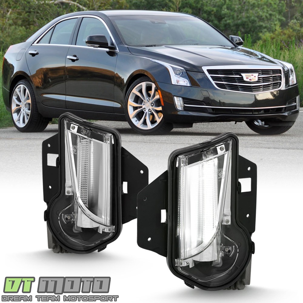 NEW 2013-2017 Cadillac XTS Bumper Driving Fog lights LED Daytime Running Lamps NEW 2013-2017 Cadillac XTS Bumper Driving Fog lights LED Daytime Running Lamps