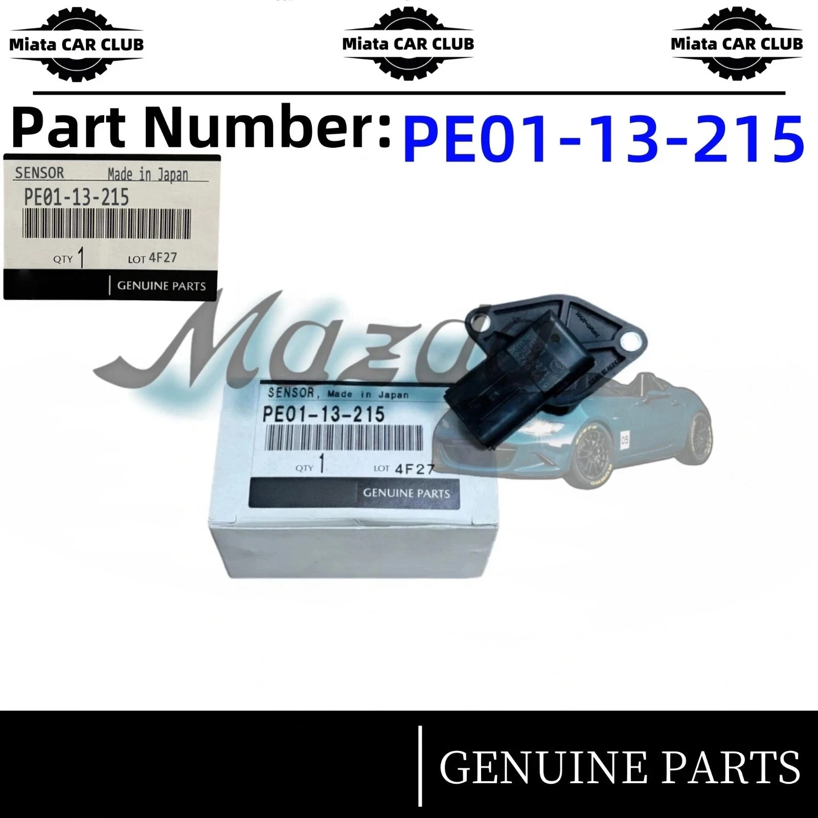 OEM Mass Air Flow Sensor MAF for MAZDA3 Mazda6 CX-3 CX-5 CX-9 MX-5 2.0L 2.5L OEM Mass Air Flow Sensor MAF for MAZDA3 Mazda6 CX-3 CX-5 CX-9 MX-5 2.0L 2.5L