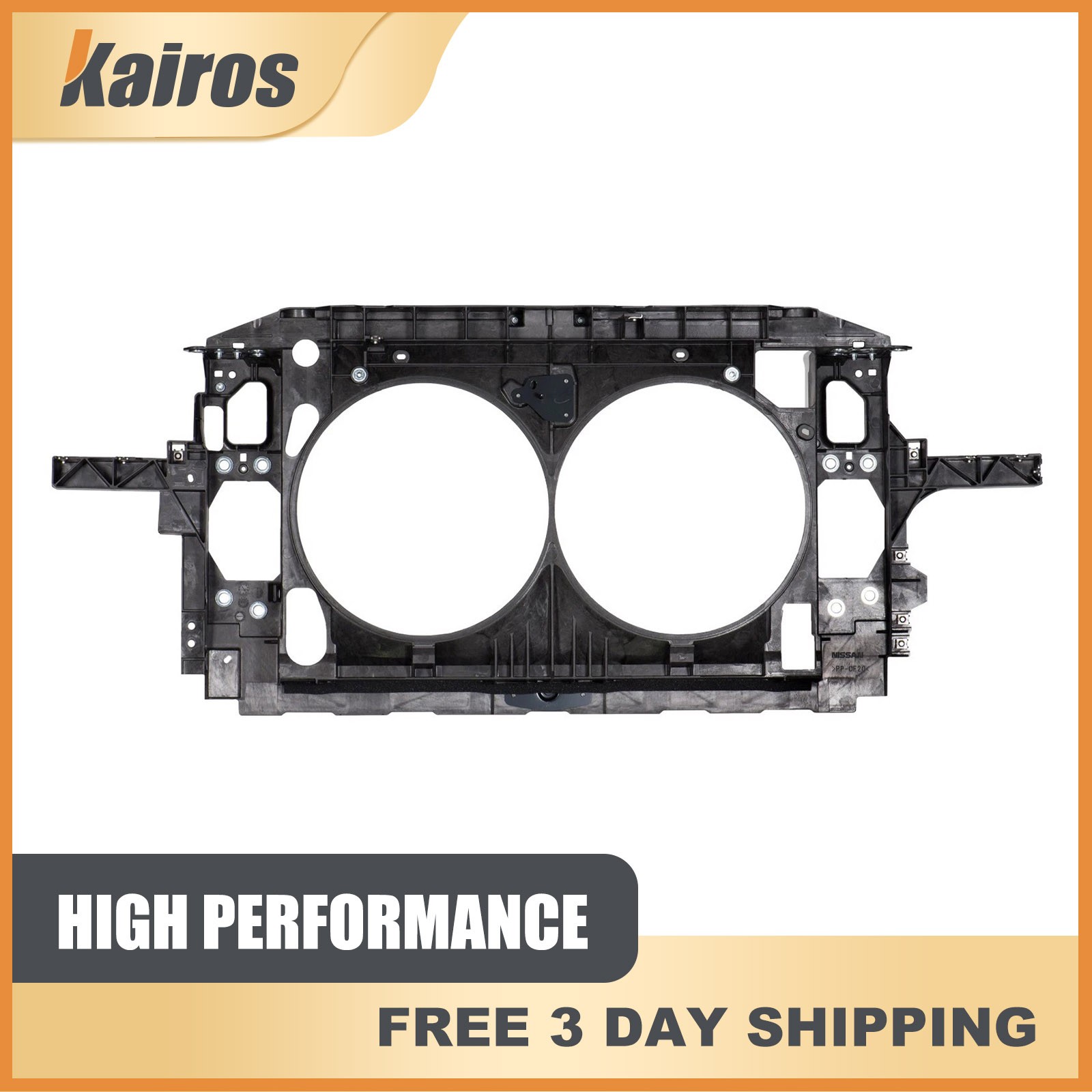 For 2009-2020 Nissan 370Z Z New Radiator Support Core Assembly 62501-1EA0A