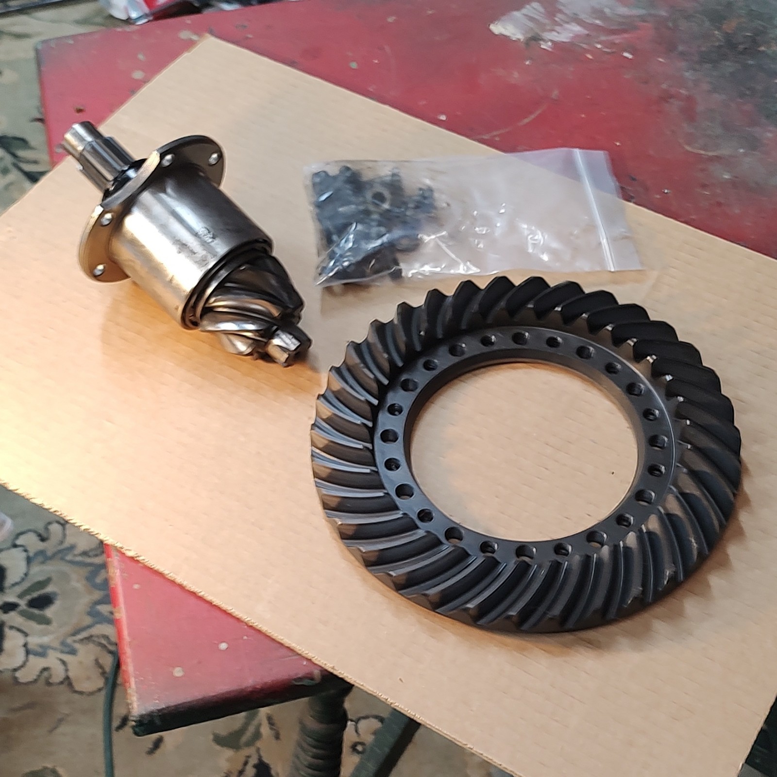 Winters DMI 10 In 4:86 Ring And Pinion Loaded Plus ARP Bolts Excellent Cond 4.86 Winters DMI 10 In 4:86 Ring And Pinion Loaded Plus ARP Bolts Excellent Cond 4.86