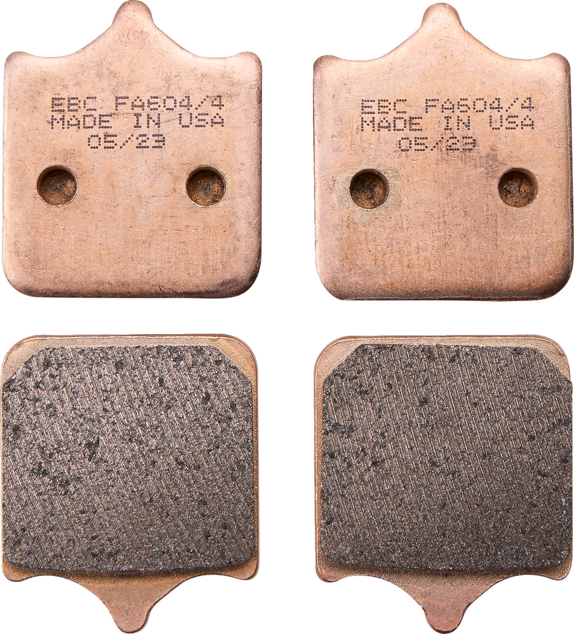 EBC Double-H Sintered Brake Pads FA604/4HH Front Set of 2 EBC Double-H Sintered Brake Pads FA604/4HH Front Set of 2