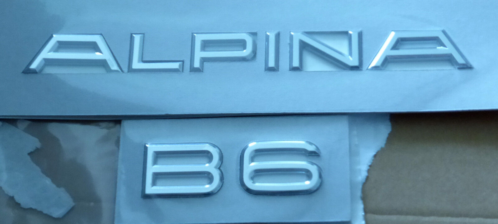 BMW OEM F06 F12 F13 Genuine Alpina B6 Trunk Boot Emblems Badges Brand New