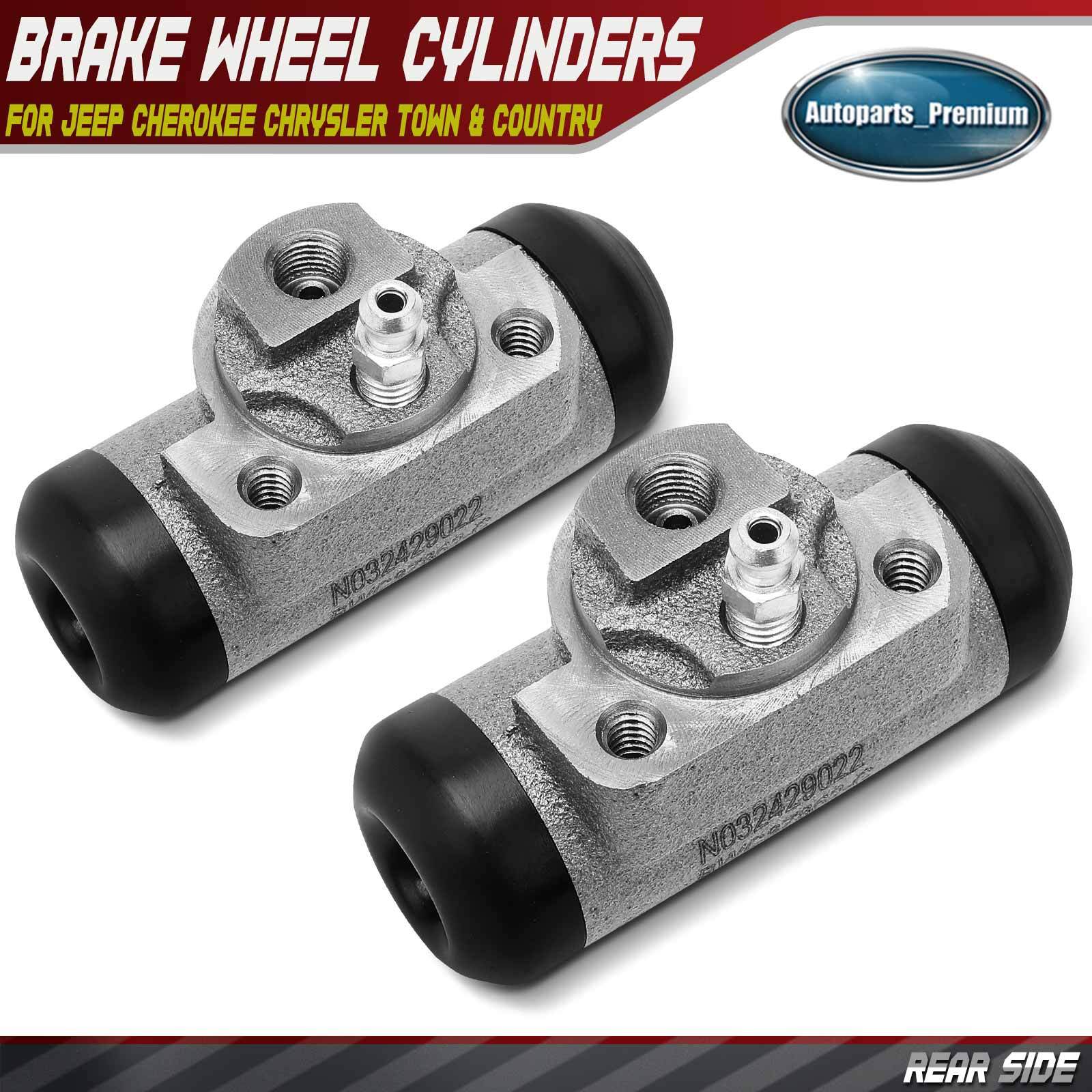 2Pcs Rear Brake Wheel Cylinder for Jeep XJ Cherokee TJ Chrysler Town & Country 2Pcs Rear Brake Wheel Cylinder for Jeep XJ Cherokee TJ Chrysler Town & Country