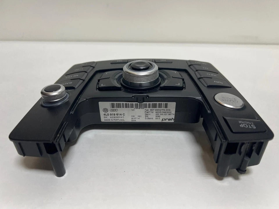 2012-2015 Audi Q7 Radio Audio Control Panel Console Mounted 4L0919614C OEM