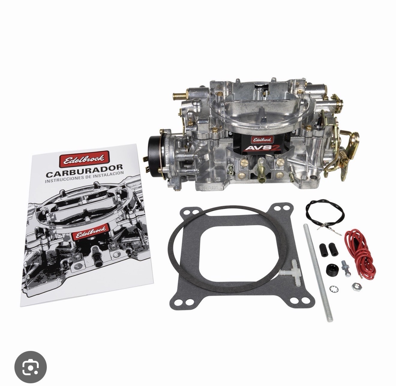 Edelbrock 650 CFM AVS2 Carburetor 1906 with Satin Finish and Electric Choke Edelbrock 650 CFM AVS2 Carburetor 1906 with Satin Finish and Electric Choke