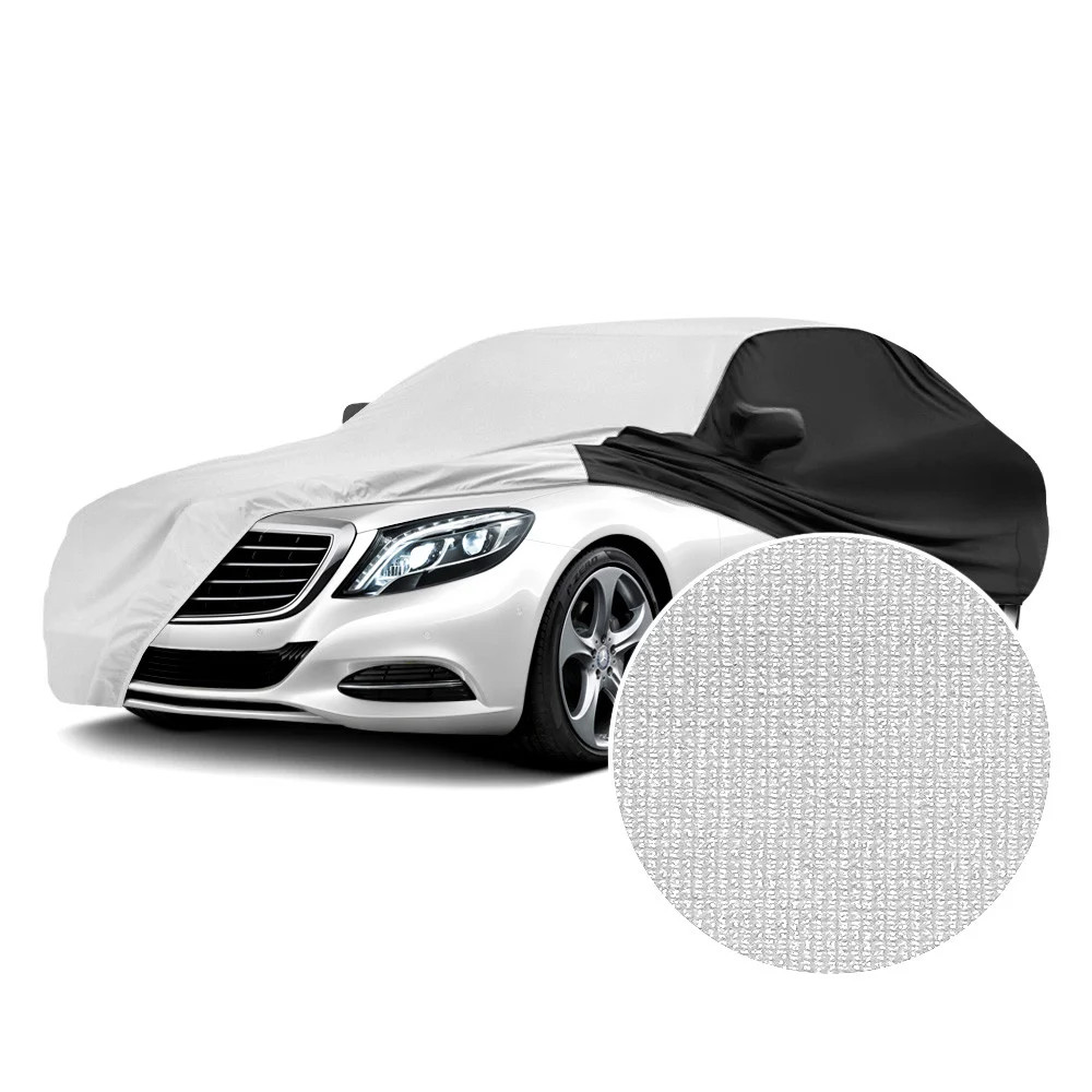 For Ferrari F40 90-92 Car Cover Satin Stretch Indoor Pearl White Custom Car