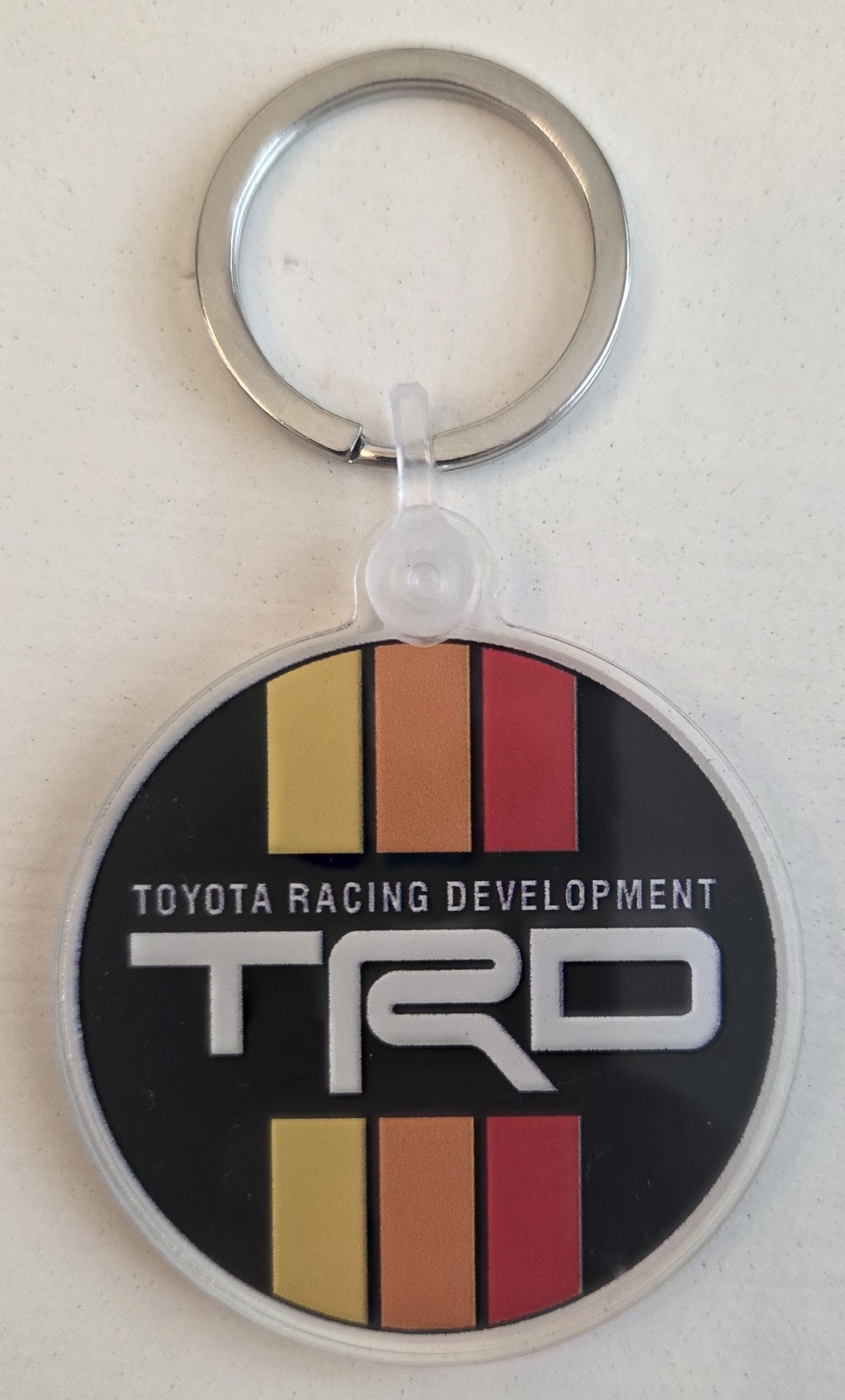 TOYOTA TRD 2 inch plastic keychain TOYOTA TRD 2 inch plastic keychain