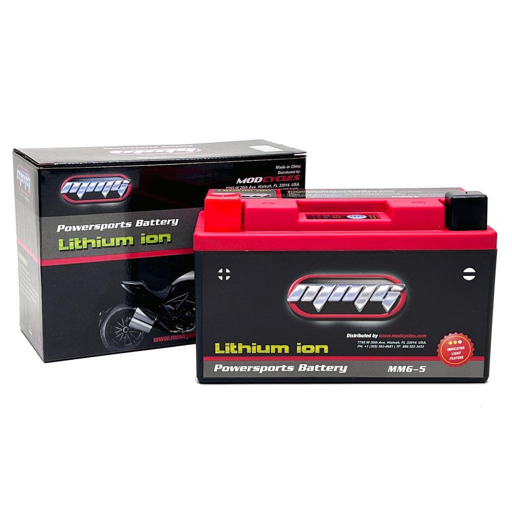 MMG Lithium LiFePo Sealed Battery 12V 240CCA (YT7B-BS or YB7B-4) Powersports