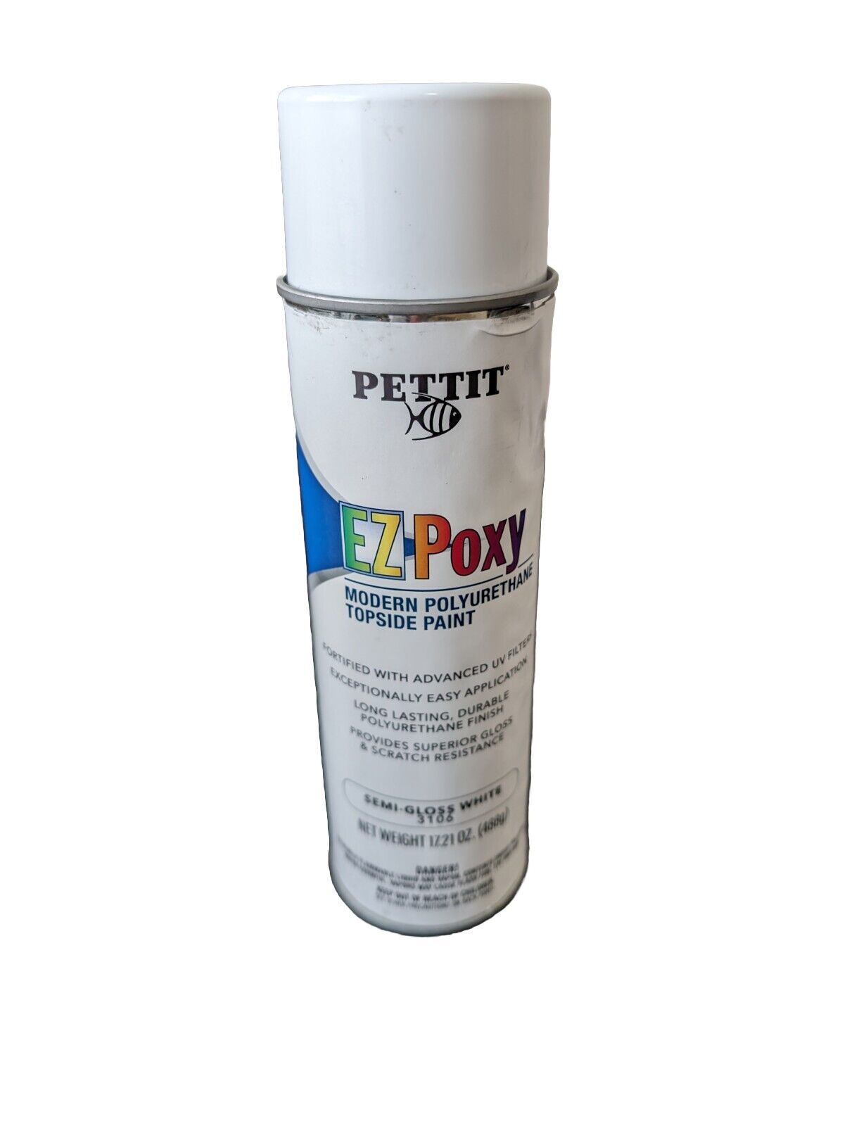 Pettit Marine Paint 3106 EZ-Poxy/Easypoxy Semi-Gloss White Aerosol
