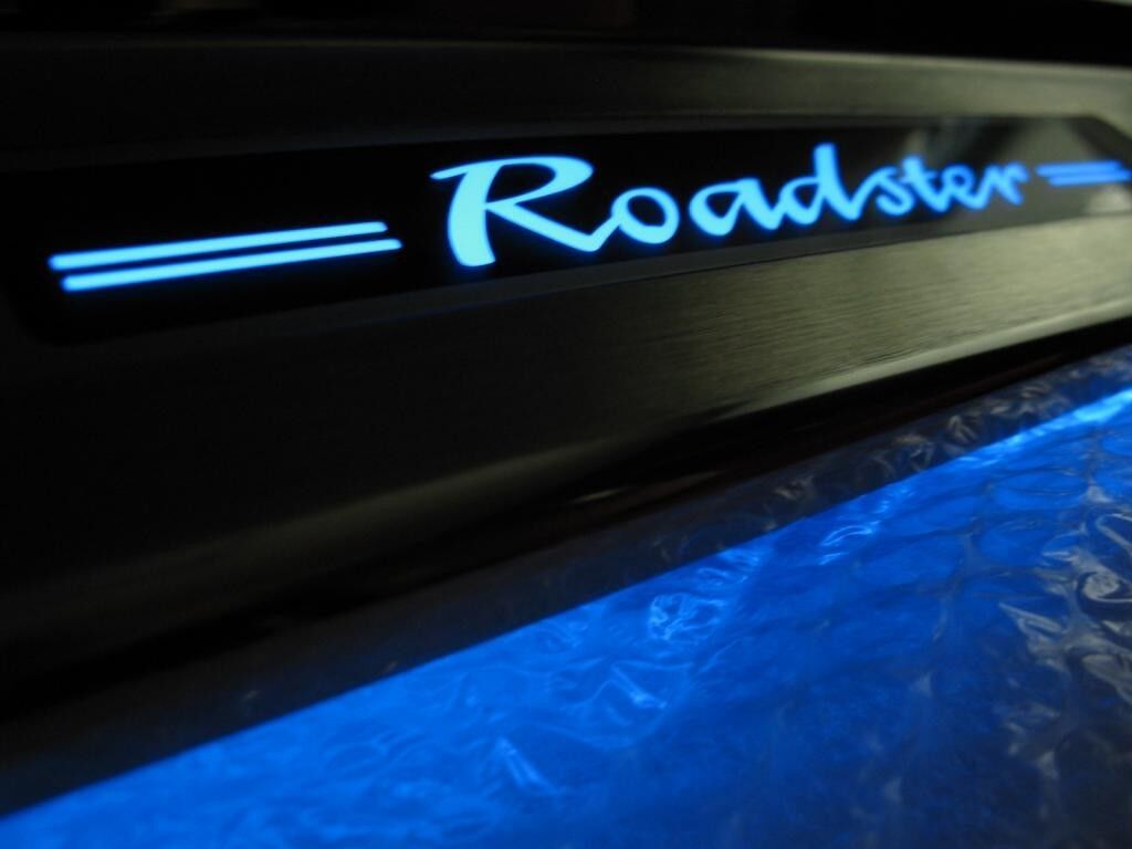 Mercedes SLK 172 2012+ Illuminated Door Sill Plates custom lit accessory