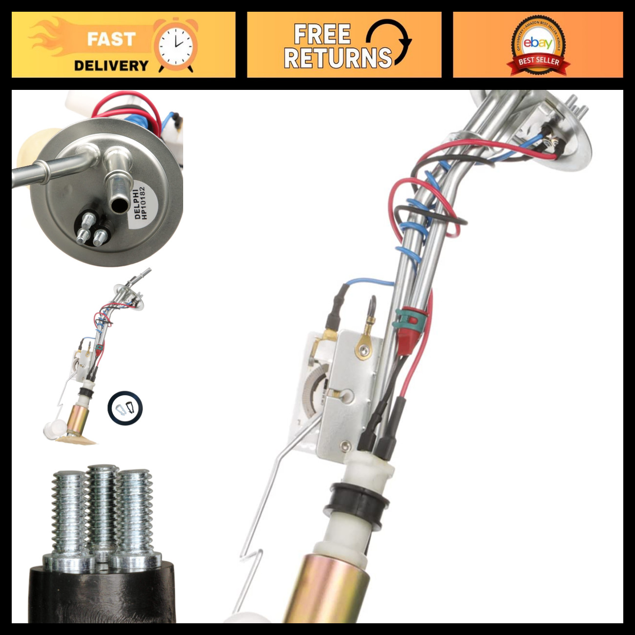 Fuel Pump Hanger Assembly for High Performance, Compatible with Various Models Fuel Pump Hanger Assembly for High Performance, Compatible with Various Models