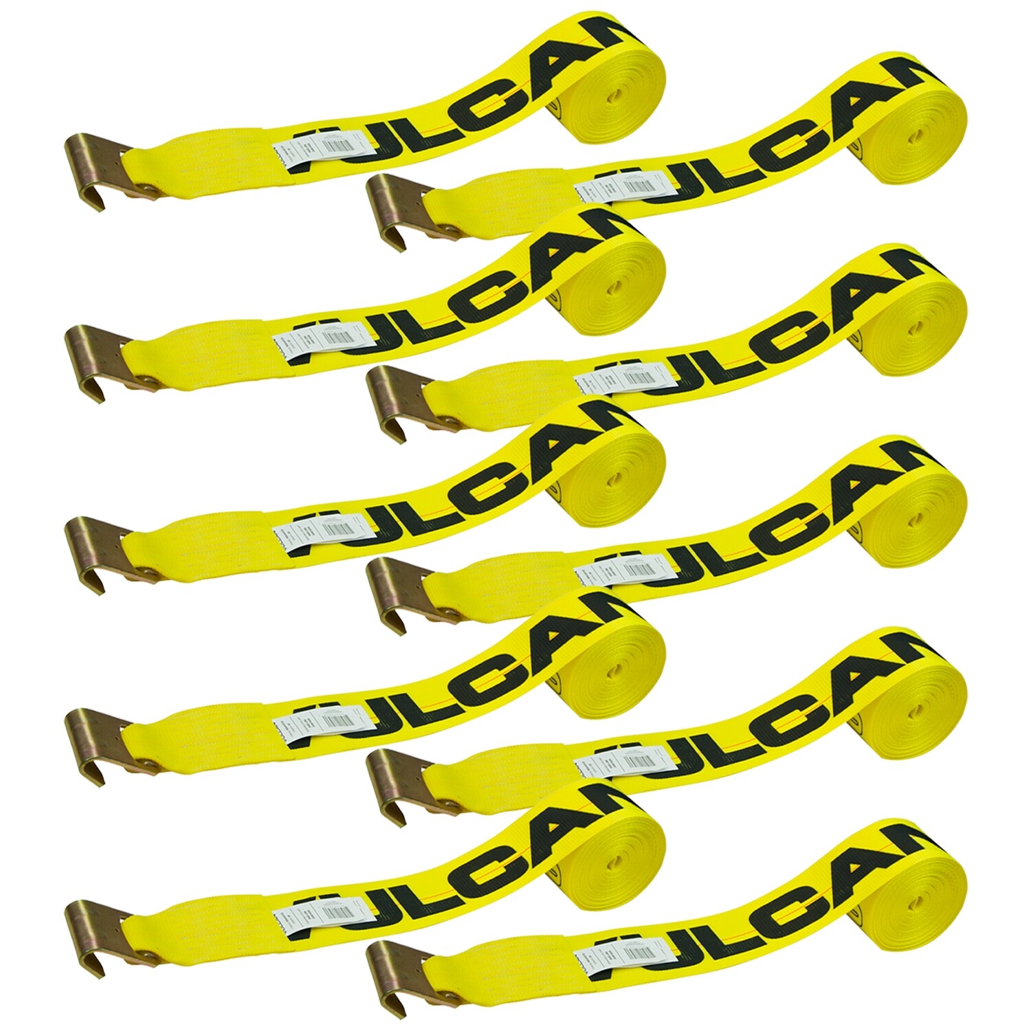 VULCAN Winch Strap - Flat Hook - 4\
