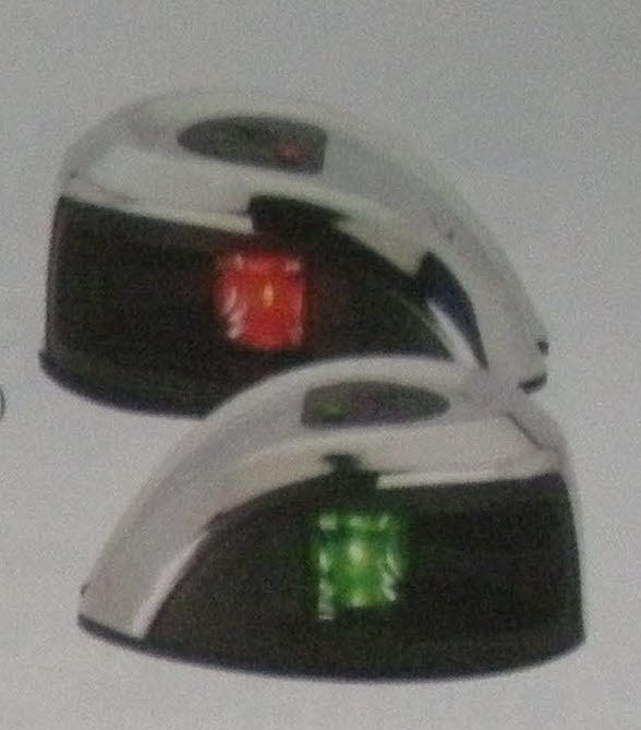 Attwood NV1011SS-1 LED Oval Sidelight Red Green Stainless Steel 1NM Pair 12 Volt Attwood NV1011SS-1 LED Oval Sidelight Red Green Stainless Steel 1NM Pair 12 Volt
