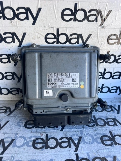 USED OEM MERCEDES BENZ A 272 153 26 91 ENGINE COMPUTER