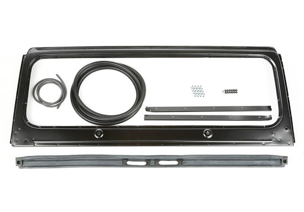 Omix-ADA Black Windshield Frame Kit for 76-86 Jeep CJ5 CJ7 & Scrambler 12006.12