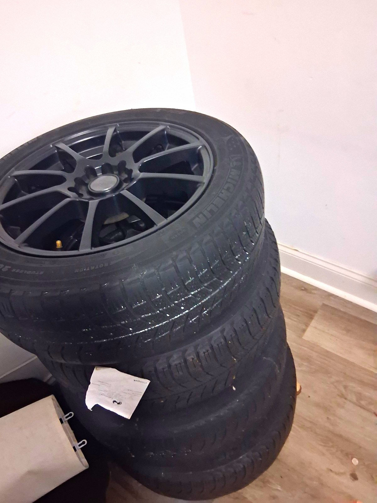 BMW E28 535I Borbet Alloy Rims Set 16\'\' Rims 7.5\'\' Wide Made in Germany 168K